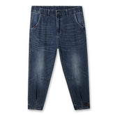 Jean taille élastique grande taille pour homme, jean Harlem extensible, pantalon en denim de printemps